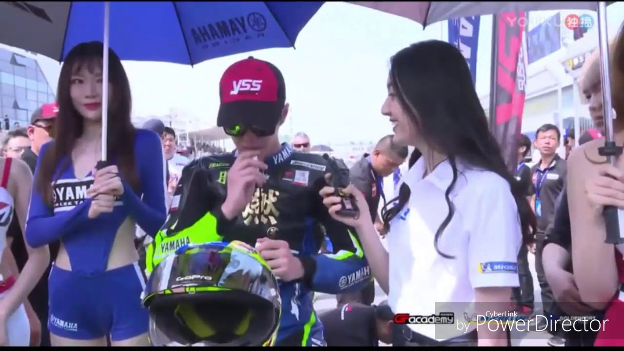 wang yibo- champion during arrc 王一博 大摩托